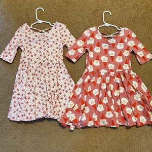 2 Dotdot smile 3/4 ballerina dresses